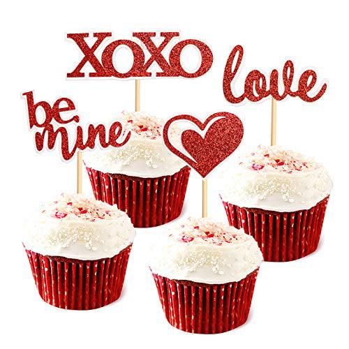 Love is Sweet Cake Topper Valentine's Day Cake Decor Wedding decorations